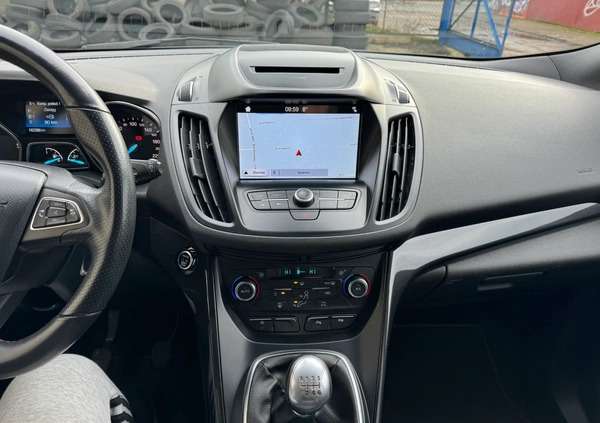 Ford Kuga cena 63960 przebieg: 162800, rok produkcji 2019 z Bydgoszcz małe 379